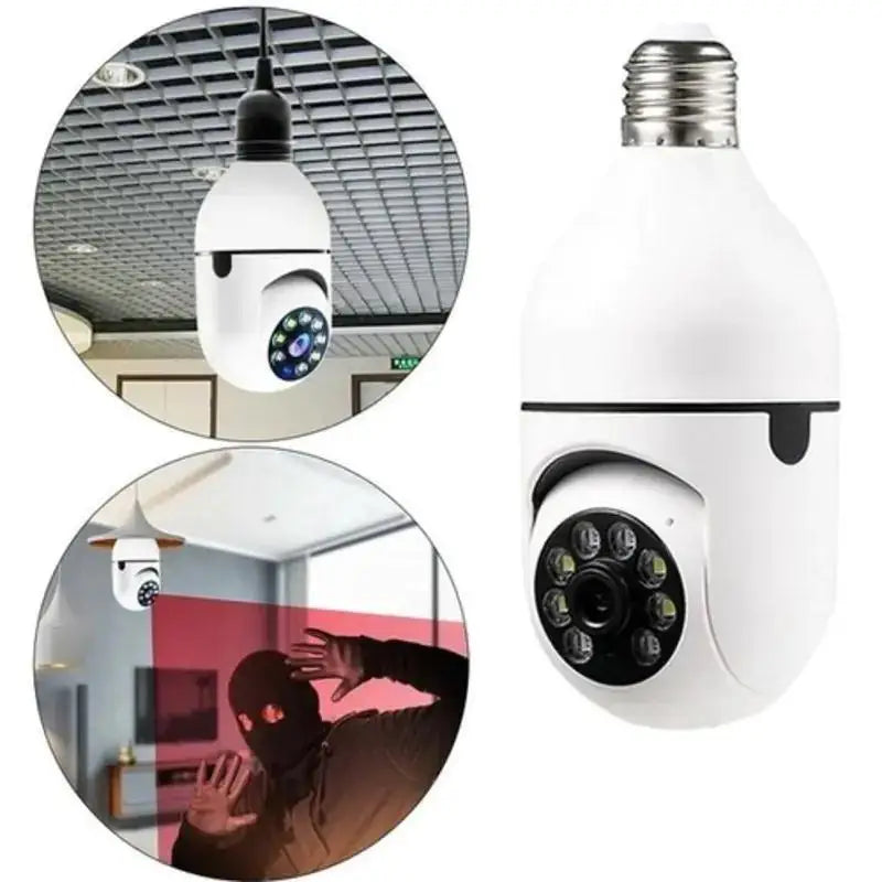 Câmera de segurança WiFi IP sem fio 360 com bico de plugue Yoosee Ptz Full HD Night Vision-bivolt